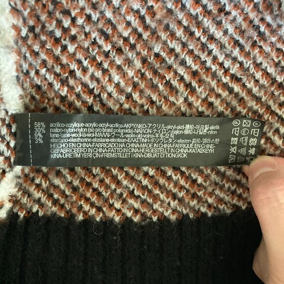 ZARA Western Cowboy Sweater–Wool Blend, Blogger Favorite - Excellent Condition - Picture 5 of 7